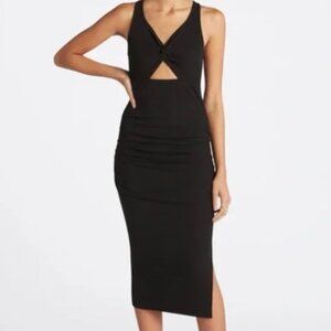 MICHEAL STARS BLACK TWIST DRESS MEDIUM